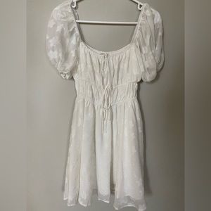 Princess Polly white dress (Kenny Mini Dress)